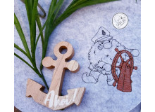 Stickdatei - Seebär Gnom 1